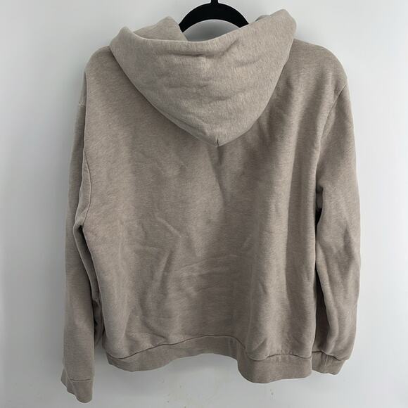 J. Crew heavy weight hooded pullover sweatshirt sz L - Picture 6 of 7